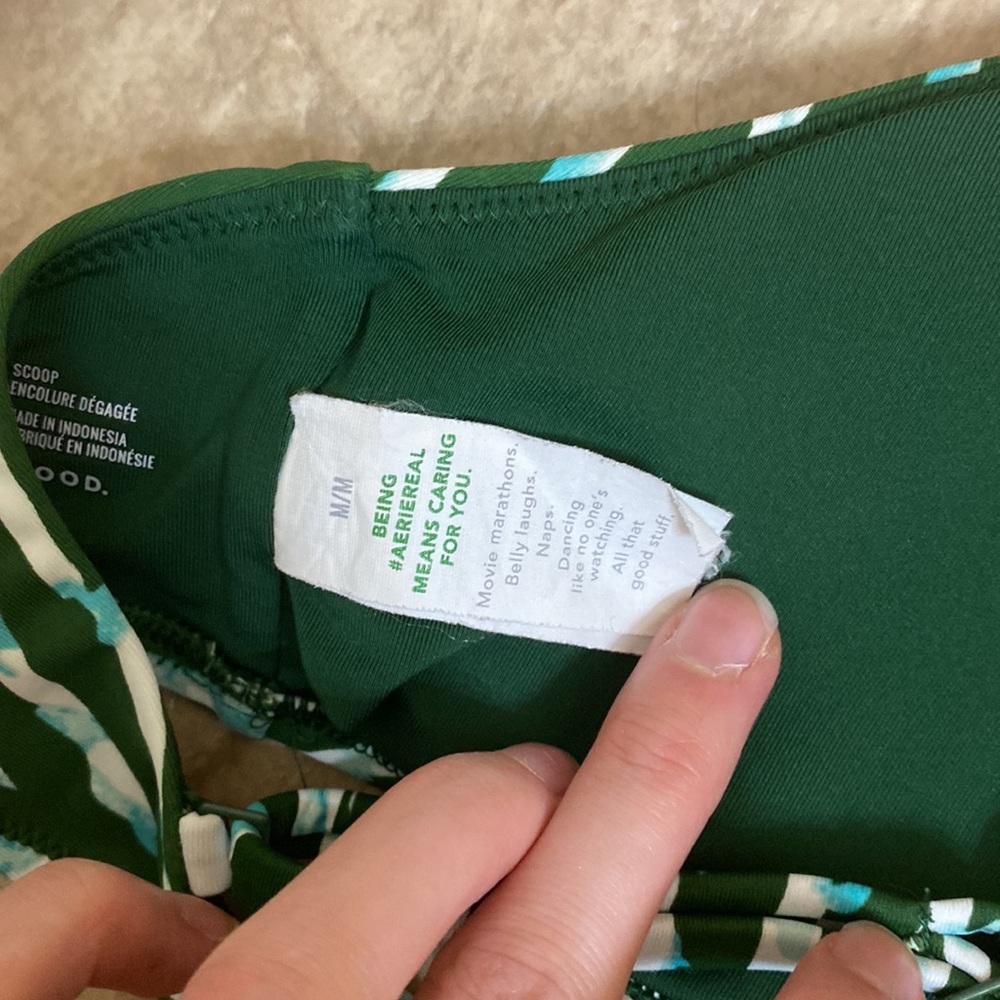 2 for $20! Aerie Scoop Neck Bikini Top - Picture 4 of 6